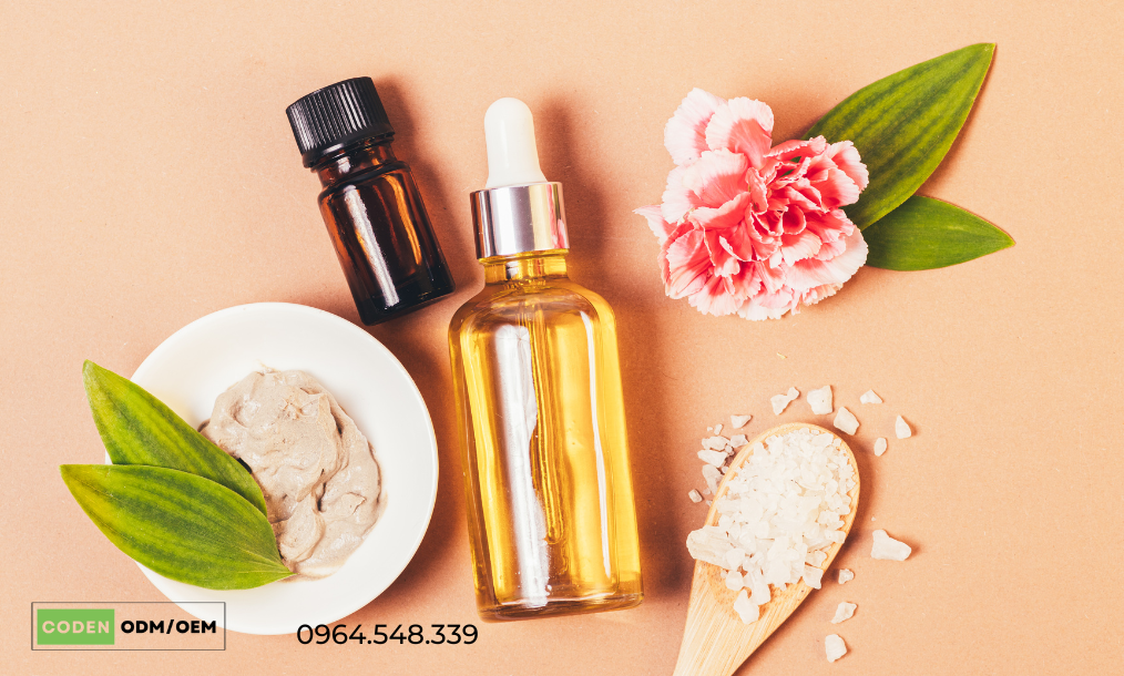 Thành phần tự nhiên của mỹ phẩm make up