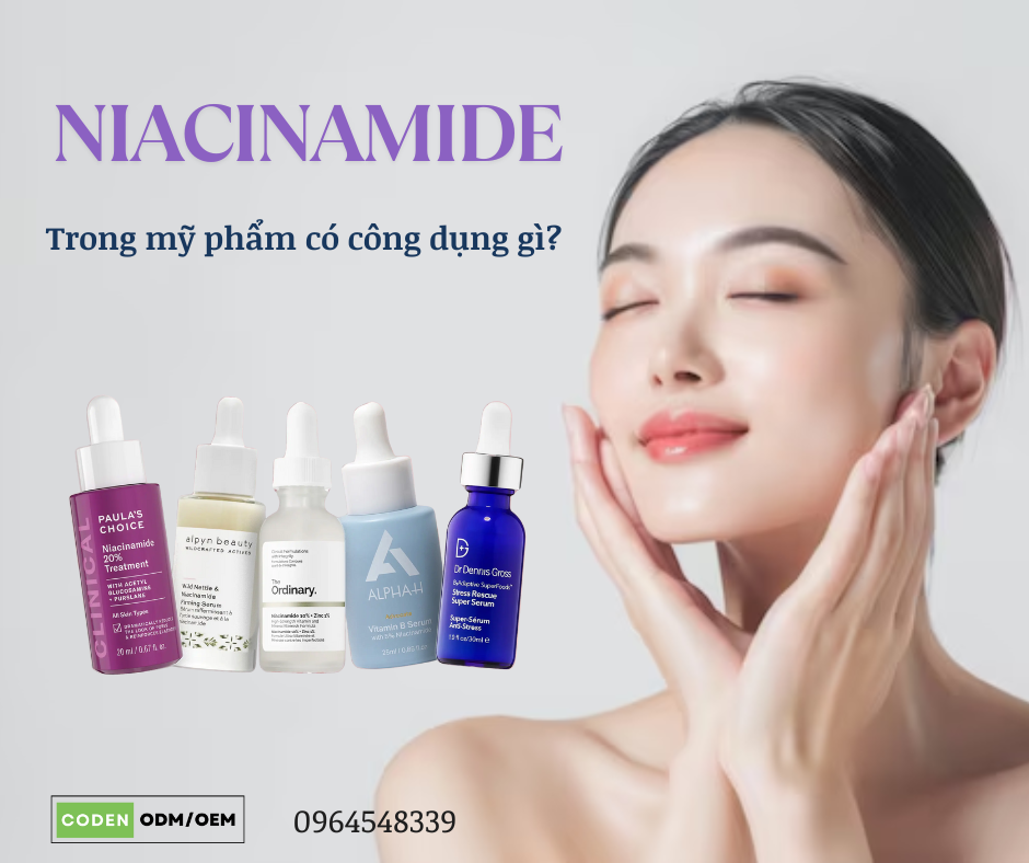 Công dụng Niacinamide trong mỹ phẩm là gì?