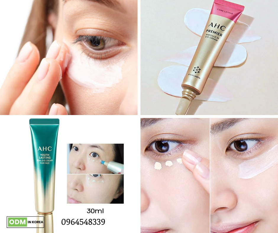 Gia công kem dưỡng mắt tại Hàn Quốc trọn gói